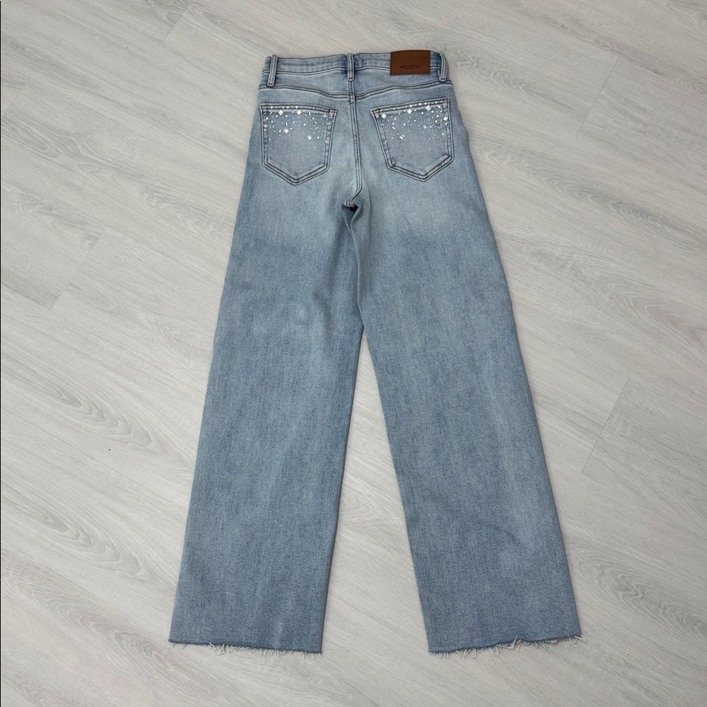 VICI The No Boys Embellished Straight Leg Jeans - Picture 12 of 13